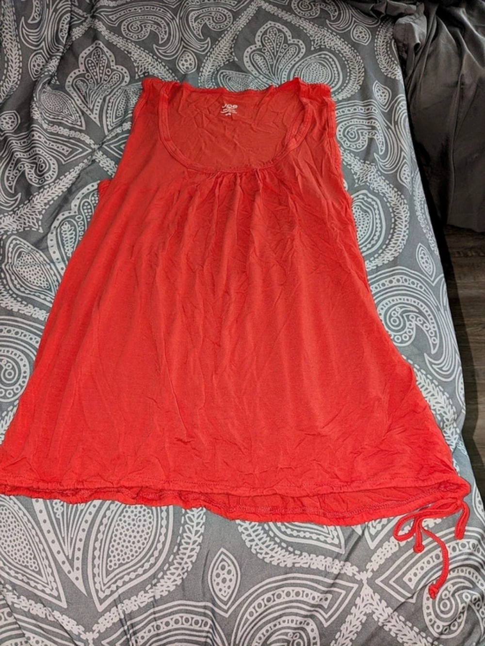 Joe Fresh Red Mini Dress Size Medium Like New